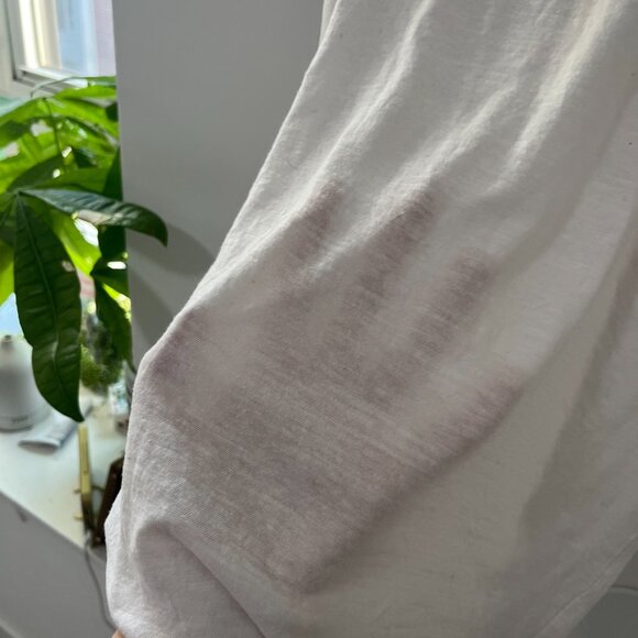 Monrow Basic White Short Sleeve Tee Size XS - Picture 2 of 7